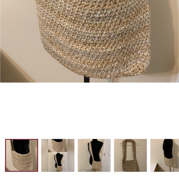 Crossbody Bag, handmade crocheted - Picture 6 of 15